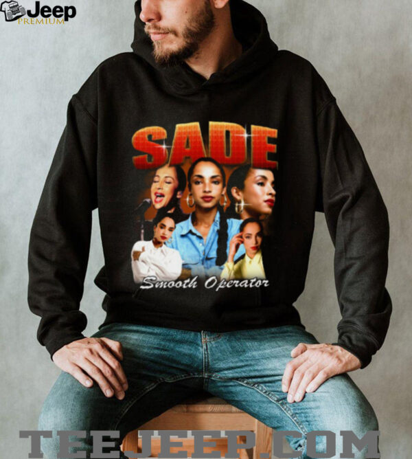 Ofiicial Sade Smooth Operator   Sade Adu Vintage Bootleg T Shirt