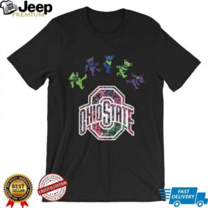 Ohio State Buckeyes x Grateful Dead night 2025 bears logo...