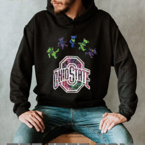 Ohio State Buckeyes x Grateful Dead night 2025 bears logo shirt