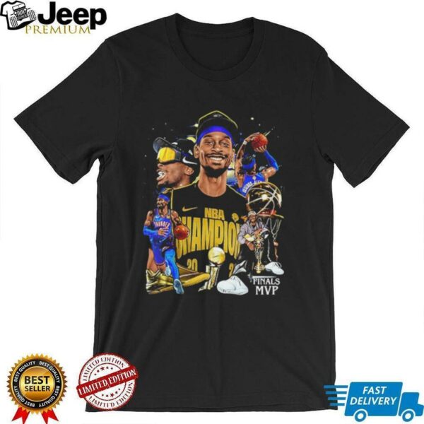 Oklahoma City Thunder Shai Gilgeous Alexander SGA finals MVP graphic trophy shirt