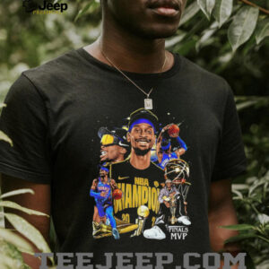 Oklahoma City Thunder Shai Gilgeous Alexander SGA finals MVP graphic trophy shirt