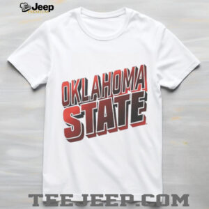 Oklahoma State University Block Letters Logo shirt