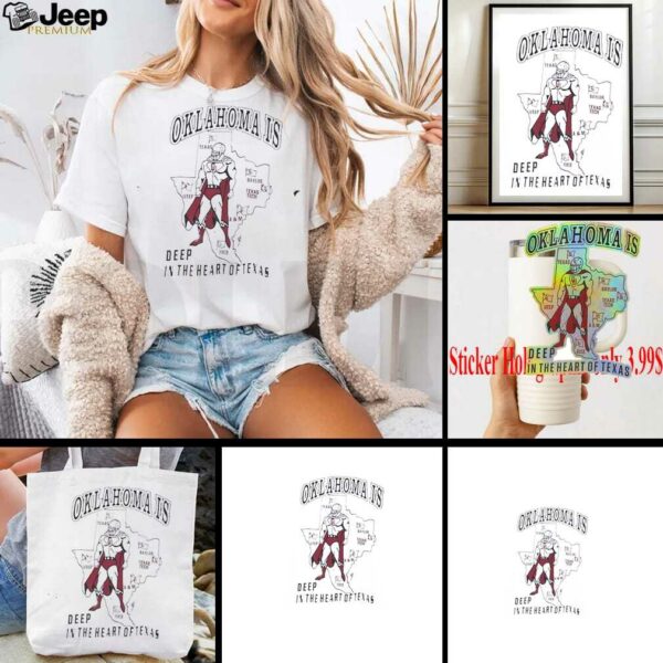 Oklahoma is deep in the heat of Texas Oklahoma Sooners shirt