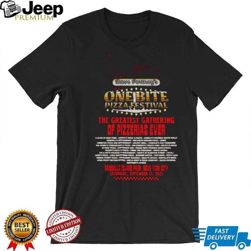 One Bite Pizza Festival 2025 the greatest gathering of pizzerias ever vintage shirt One Bite Pizza Festival 2025 the greatest gathering of pizzerias ever vintage shirt