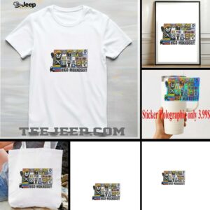 One Piece x Kumamon Higo Mokkosu shirt