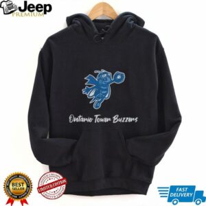 Ontario Tower Buzzers Baseball mascot logo 2025 shirt