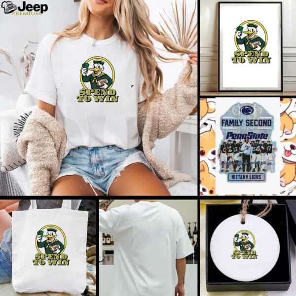 Oregon Ducks spend to win t shirt