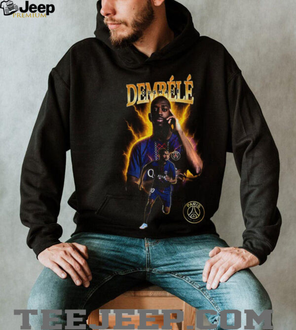 Ousmane Dembélé Paris Saint Germain FC UEFA Champions League graphic shirt