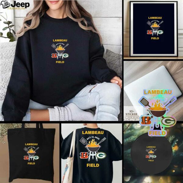 Packers vs Bengals 2025 NFL Lambeau Field shirt