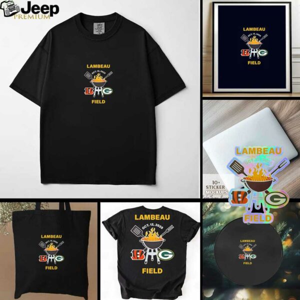 Packers vs Bengals 2025 NFL Lambeau Field shirt