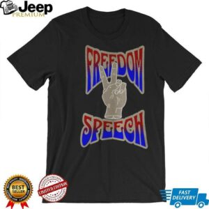 Peace hands Freedom of Speech Jimmy Kimmel 2025 shirt