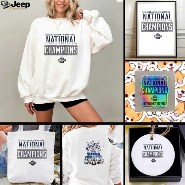 Penn State wrestling national champions NCAA division graphic shirt