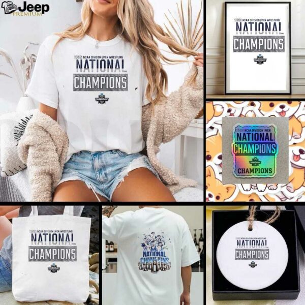 Penn State wrestling national champions NCAA division graphic shirt