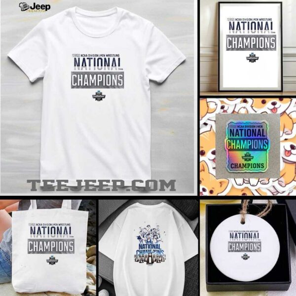 Penn State wrestling national champions NCAA division graphic shirt