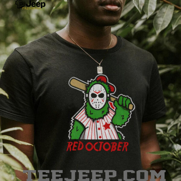 Phanatic X Jason Voorhees Philadelphia Phillies Baseball Halloween shirt