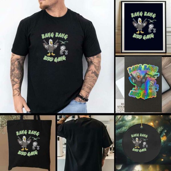 Philadelphia Eagles Bird Gang Calvin peeing on Dallas Cowboys Philly 24 20 Dallas hirt t shirt