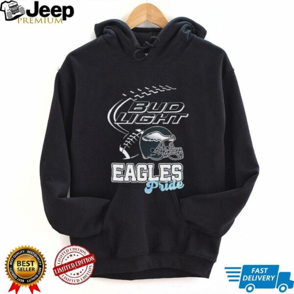 Philadelphia Eagles Bud Light pride helmet shirt