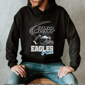 Philadelphia Eagles Bud Light pride helmet shirt