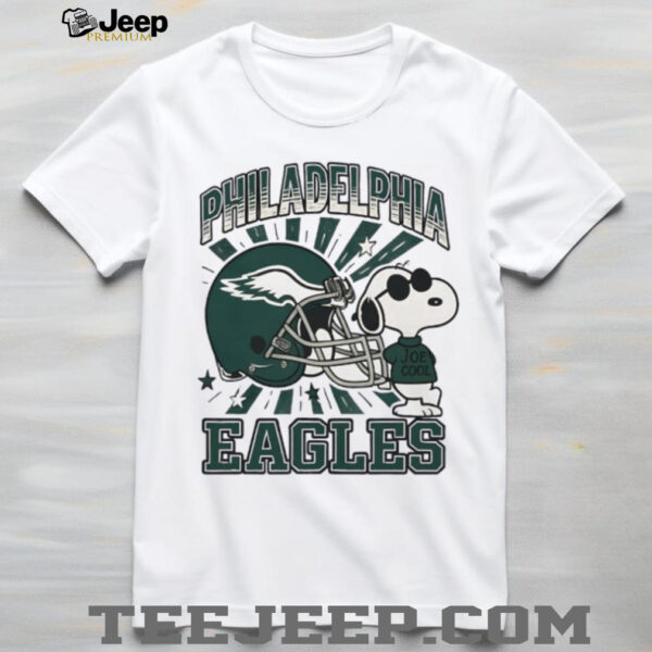 Philadelphia Eagles Snoopy Joe Cool Bird Gang Shirt
