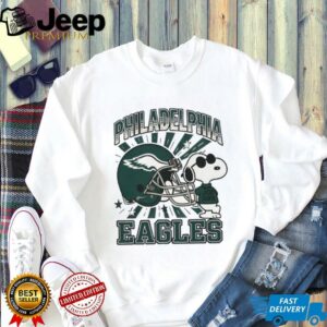 Philadelphia Eagles Snoopy Joe Cool Bird Gang Shirt