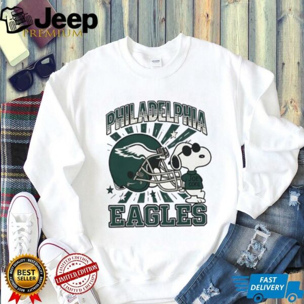 Philadelphia Eagles Snoopy Joe Cool Bird Gang Shirt