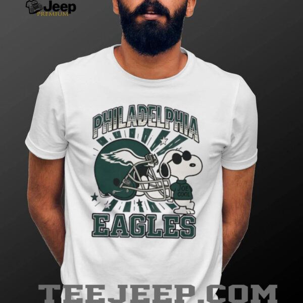 Philadelphia Eagles Snoopy Joe Cool Bird Gang Shirt
