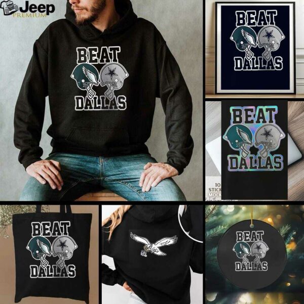 Philadelphia Eagles beat Dallas Cowboys hemets shirt