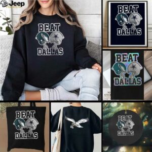 Philadelphia Eagles beat Dallas Cowboys hemets shirt