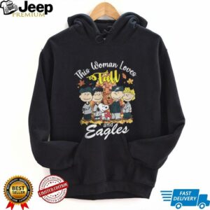Philadelphia Eagles x Snoopy this woman loves fall shirt