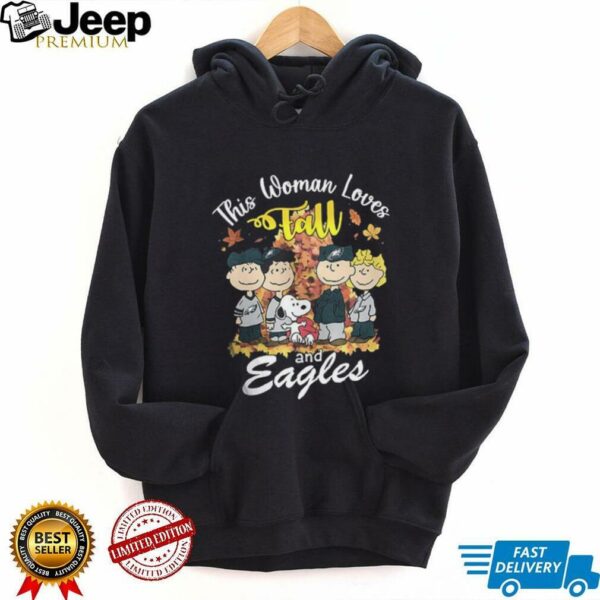 Philadelphia Eagles x Snoopy this woman loves fall shirt