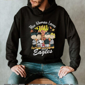 Philadelphia Eagles x Snoopy this woman loves fall shirt