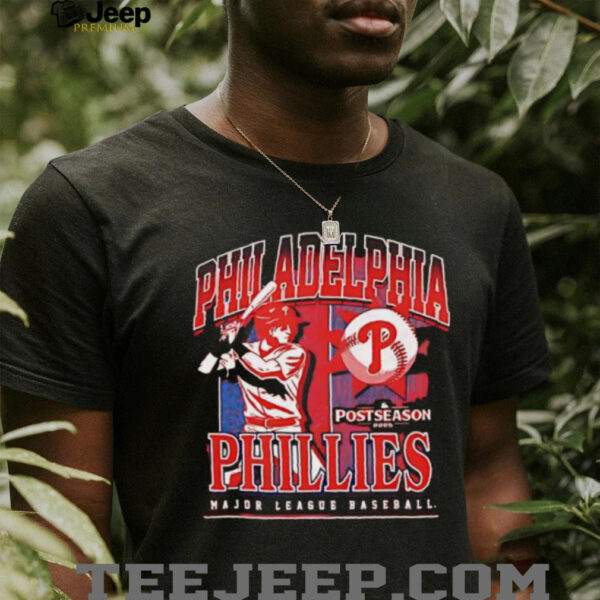 Philadelphia Phillies 2025 Postseason Participant Playoff Franklin Short Sleeve Fashion shirt