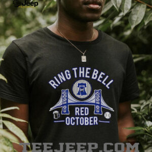 Philadelphia Phillies Baseball Red October ring the bell MLB 2025 shirt