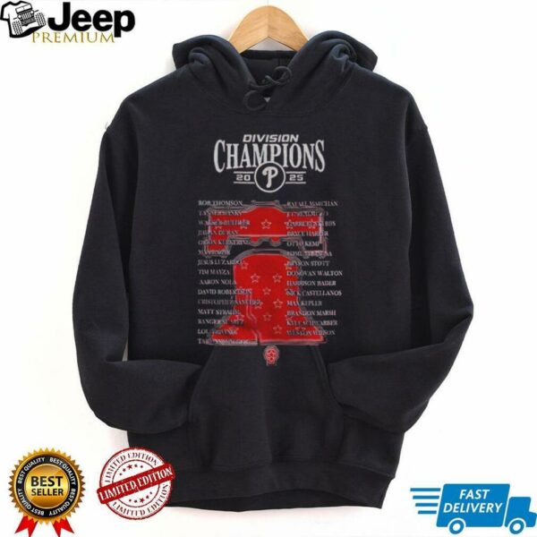 Philadelphia Phillies MLB Baseball Legend 2025 National League East Champions shirt