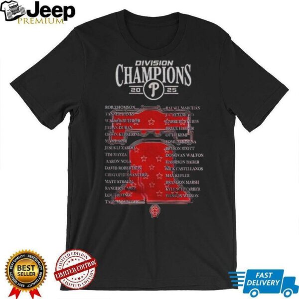 Philadelphia Phillies MLB Baseball Legend 2025 National League East Champions shirt