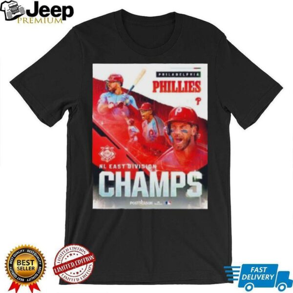 Philadelphia Phillies MLB NL East division champs player shirt