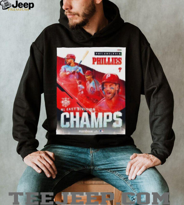 Philadelphia Phillies MLB NL East division champs player shirt