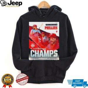 Philadelphia Phillies MLB NL East division champs player shirt