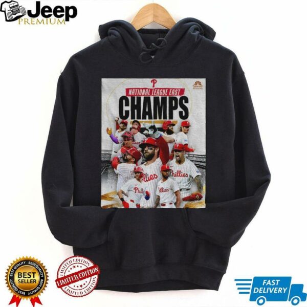 Philadelphia Phillies National league East Champ Red October MLB 2025 shirt