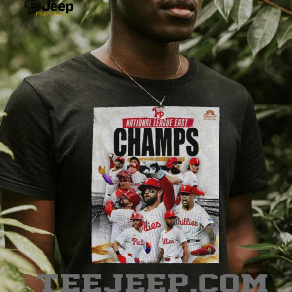 Philadelphia Phillies National league East Champ Red October MLB 2025 shirt