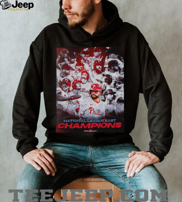 Philadelphia Phillies National league East Champ Red October Phillies Nation MLB 2025 shirt