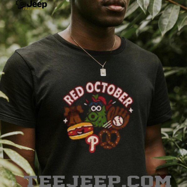 Philadelphia Phillies Phantic Red October MLB 2025 shirt