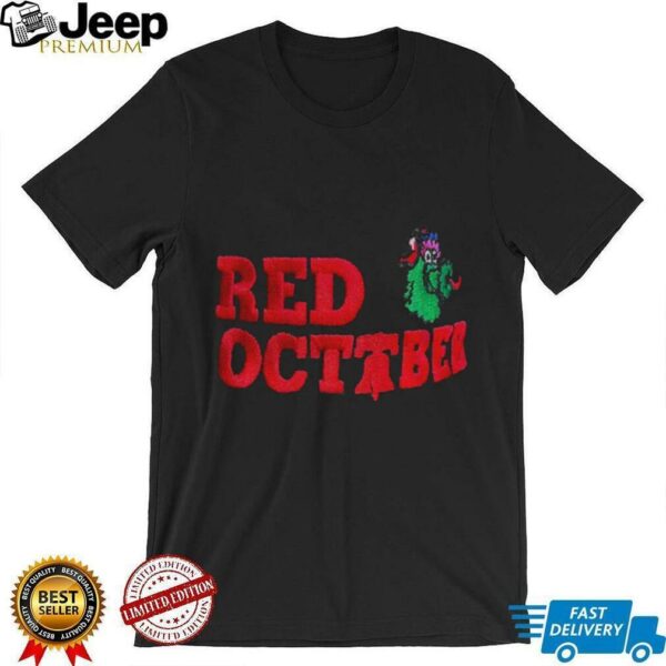 Phillie Phanatic Philadelphia Phillies Baseball MLB Red October 2025 shirt