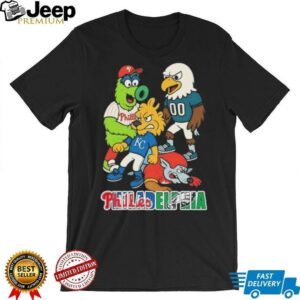 Philly Love Philadelphia Beat KC Royals And KC Chiefs Shirt