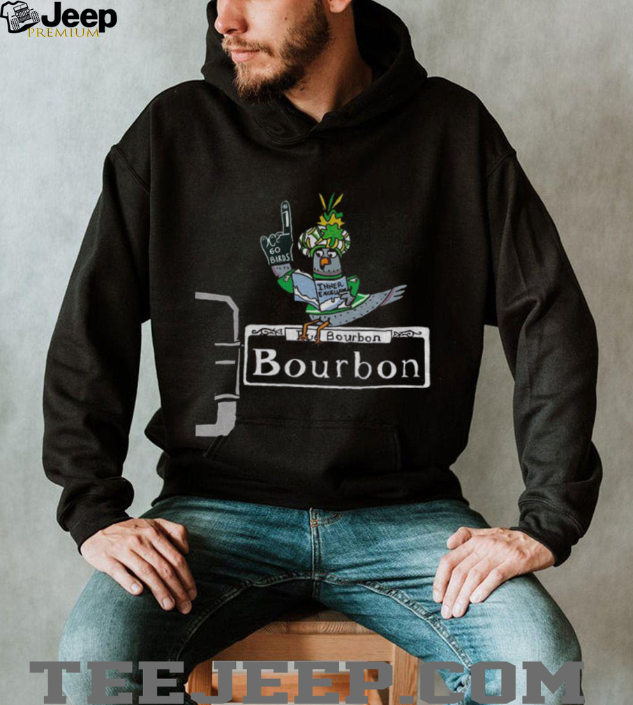 Pigeon Mexico Philadelphia Eagles Football NFL Go Birds Bourbon cartoon shirt Pigeon Mexico Philadelphia Eagles Football NFL Go Birds Bourbon cartoon shirt