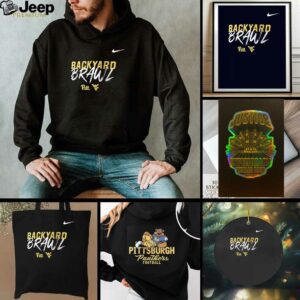 Pittsburgh Panthers Backyard Brawl Pitt mascot vintage shirt