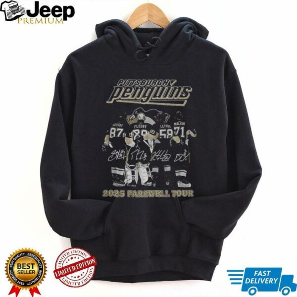 Pittsburgh Penguins Hockey 2025 Farewell Tour signature shirt