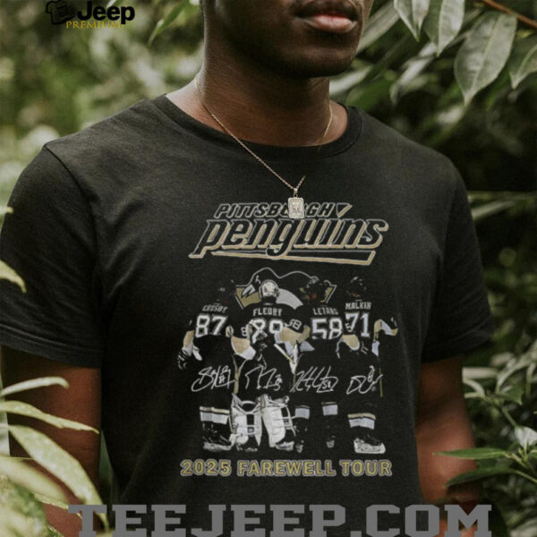 Pittsburgh Penguins Hockey 2025 Farewell Tour signature shirt