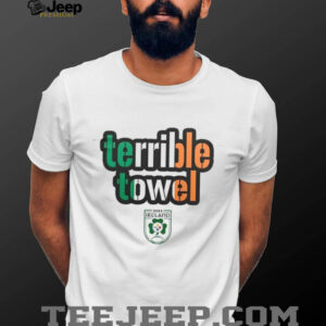 Pittsburgh Steelers Ireland Game Terrible Towel 2025 Shirt