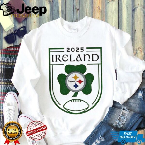 Pittsburgh Steelers NFL Football The Terrible Towel 2025 Ireland game shirt